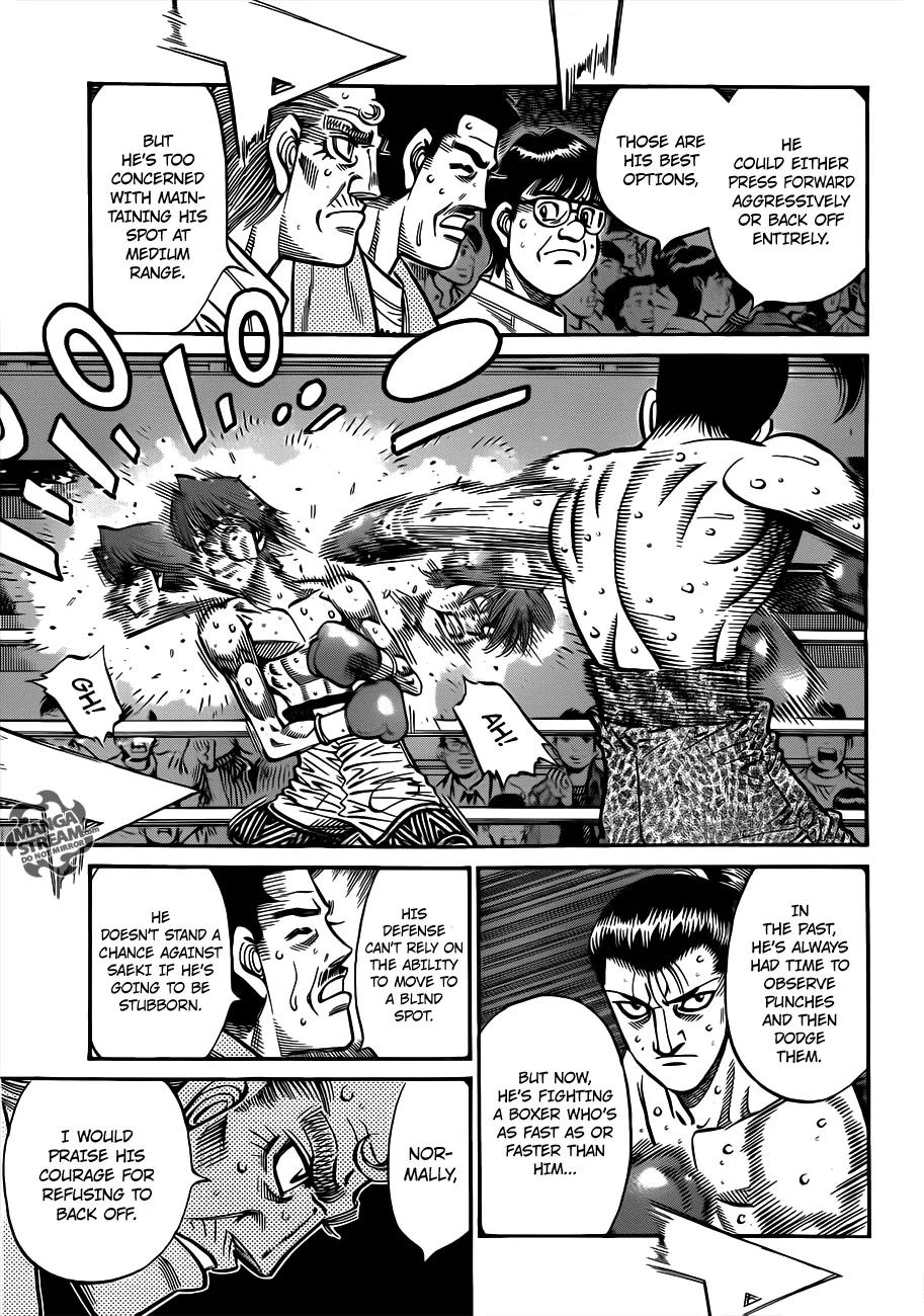 Hajime no Ippo Chapter 962 page 10 - Chapter 962 : The Old Model's Strategy