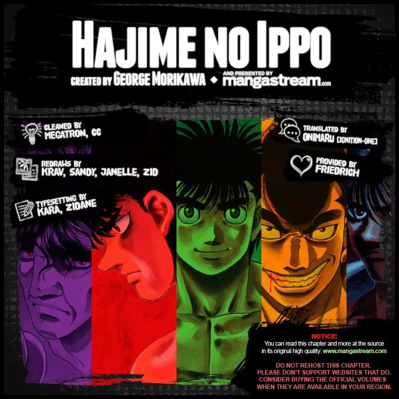 Hajime no Ippo Chapter 962 page 18 - Chapter 962 : The Old Model's Strategy