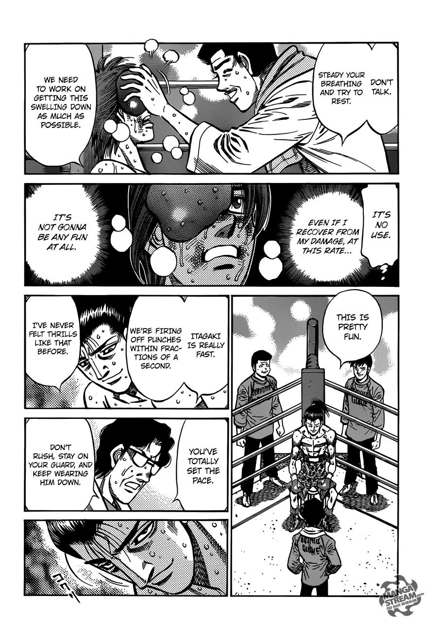 Hajime no Ippo Chapter 963 page 6 - Chapter 963 : Shinoda's Method for Concentrating