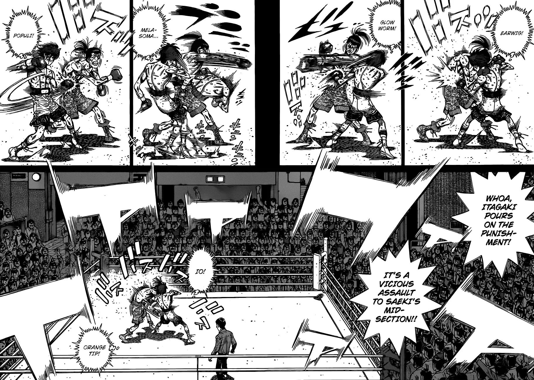 Hajime no Ippo Chapter 966 page 9 - Chapter 966 : Shiritori Combinations