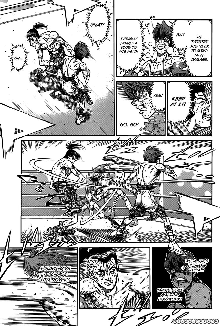 Hajime no Ippo Chapter 967 page 10 - Chapter 967 : Why He Can Hit Him