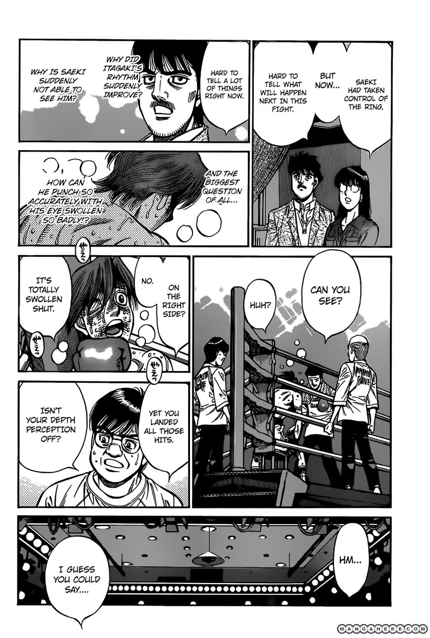 Hajime no Ippo Chapter 967 page 13 - Chapter 967 : Why He Can Hit Him