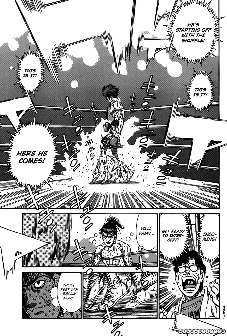 Hajime no Ippo Chapter 967 page 18 - Chapter 967 : Why He Can Hit Him