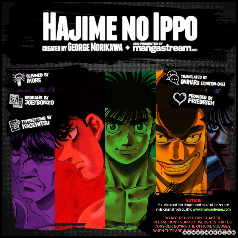 Hajime no Ippo Chapter 967 page 2 - Chapter 967 : Why He Can Hit Him