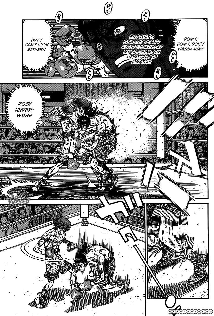 Hajime no Ippo Chapter 967 page 4 - Chapter 967 : Why He Can Hit Him