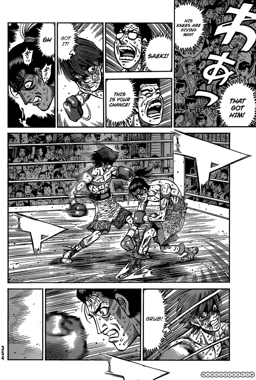 Hajime no Ippo Chapter 967 page 5 - Chapter 967 : Why He Can Hit Him