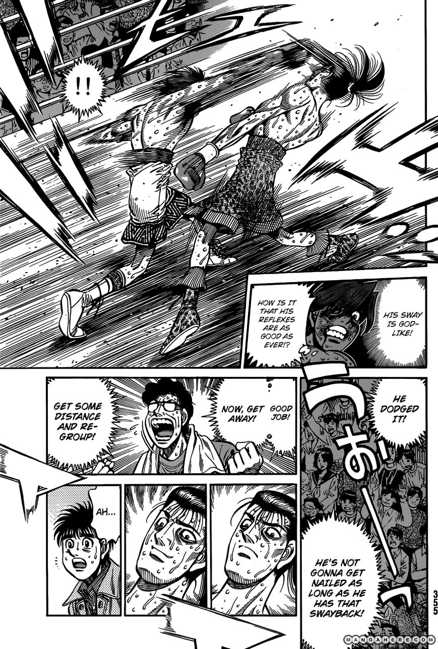Hajime no Ippo Chapter 967 page 6 - Chapter 967 : Why He Can Hit Him