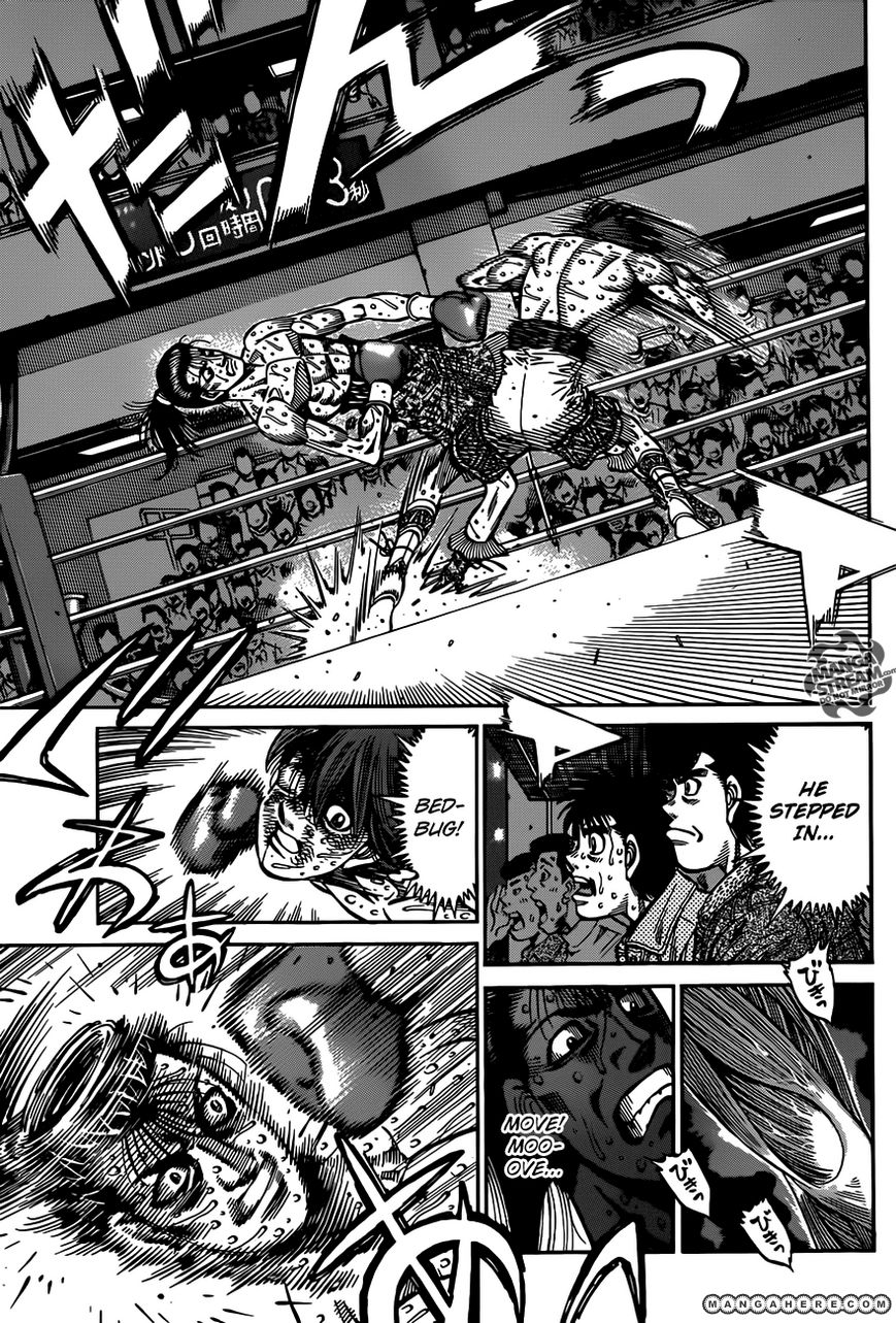 Hajime no Ippo Chapter 967 page 8 - Chapter 967 : Why He Can Hit Him