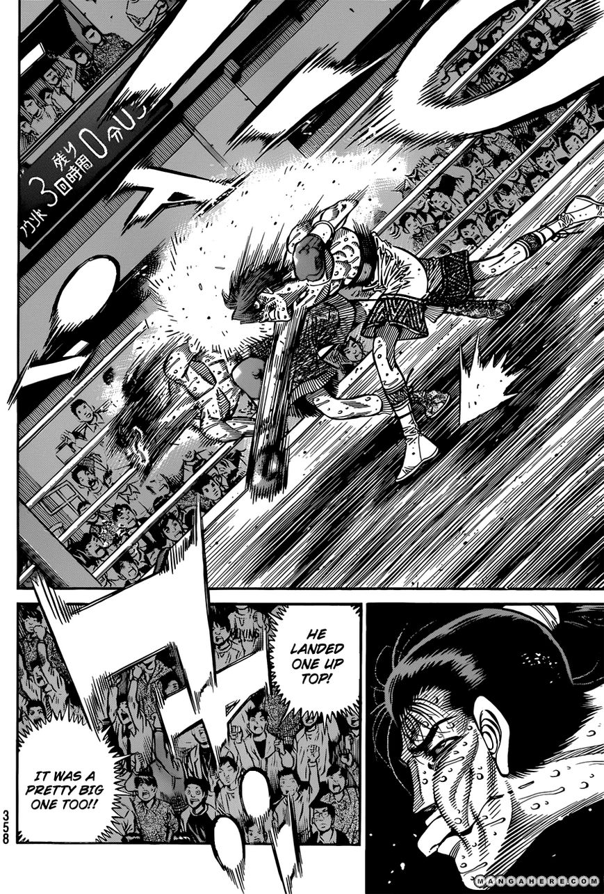 Hajime no Ippo Chapter 967 page 9 - Chapter 967 : Why He Can Hit Him