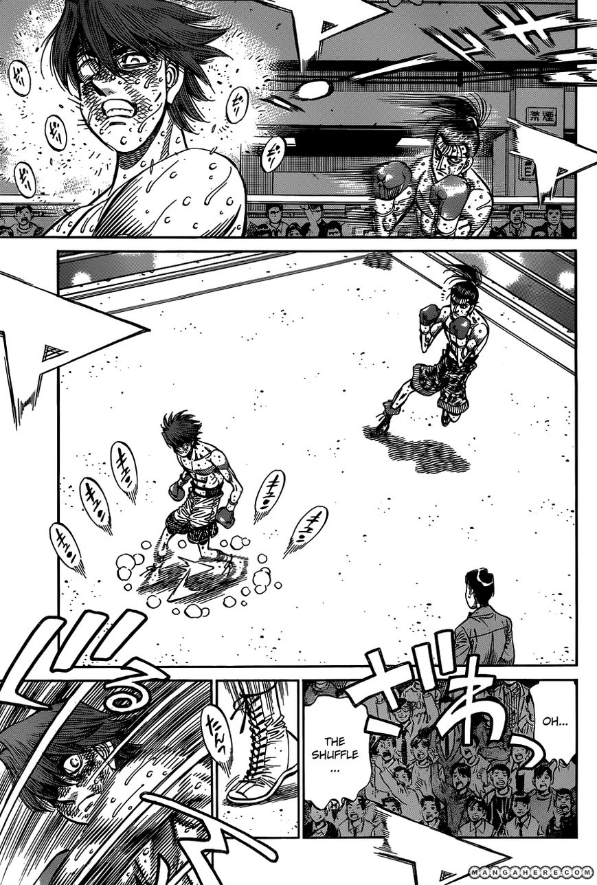 Hajime no Ippo Chapter 968 page 10 - Chapter 968 : The Old Model's Pride