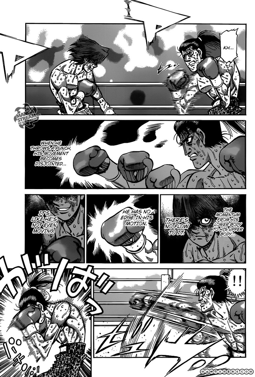 Hajime no Ippo Chapter 968 page 12 - Chapter 968 : The Old Model's Pride