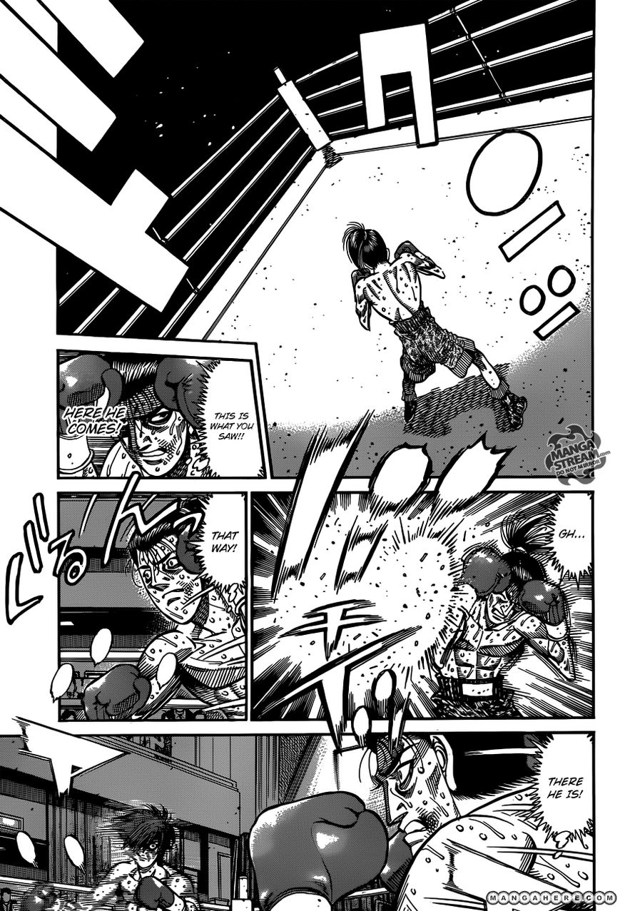 Hajime no Ippo Chapter 968 page 4 - Chapter 968 : The Old Model's Pride