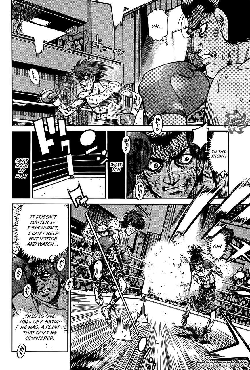 Hajime no Ippo Chapter 968 page 5 - Chapter 968 : The Old Model's Pride
