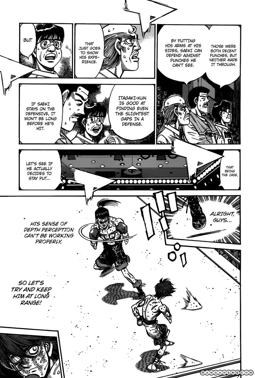 Hajime no Ippo Chapter 968 page 6 - Chapter 968 : The Old Model's Pride