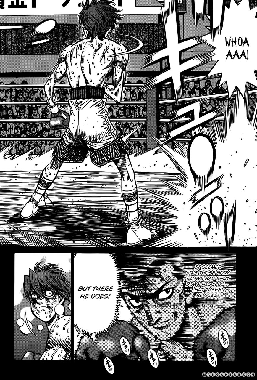 Hajime no Ippo Chapter 968 page 7 - Chapter 968 : The Old Model's Pride