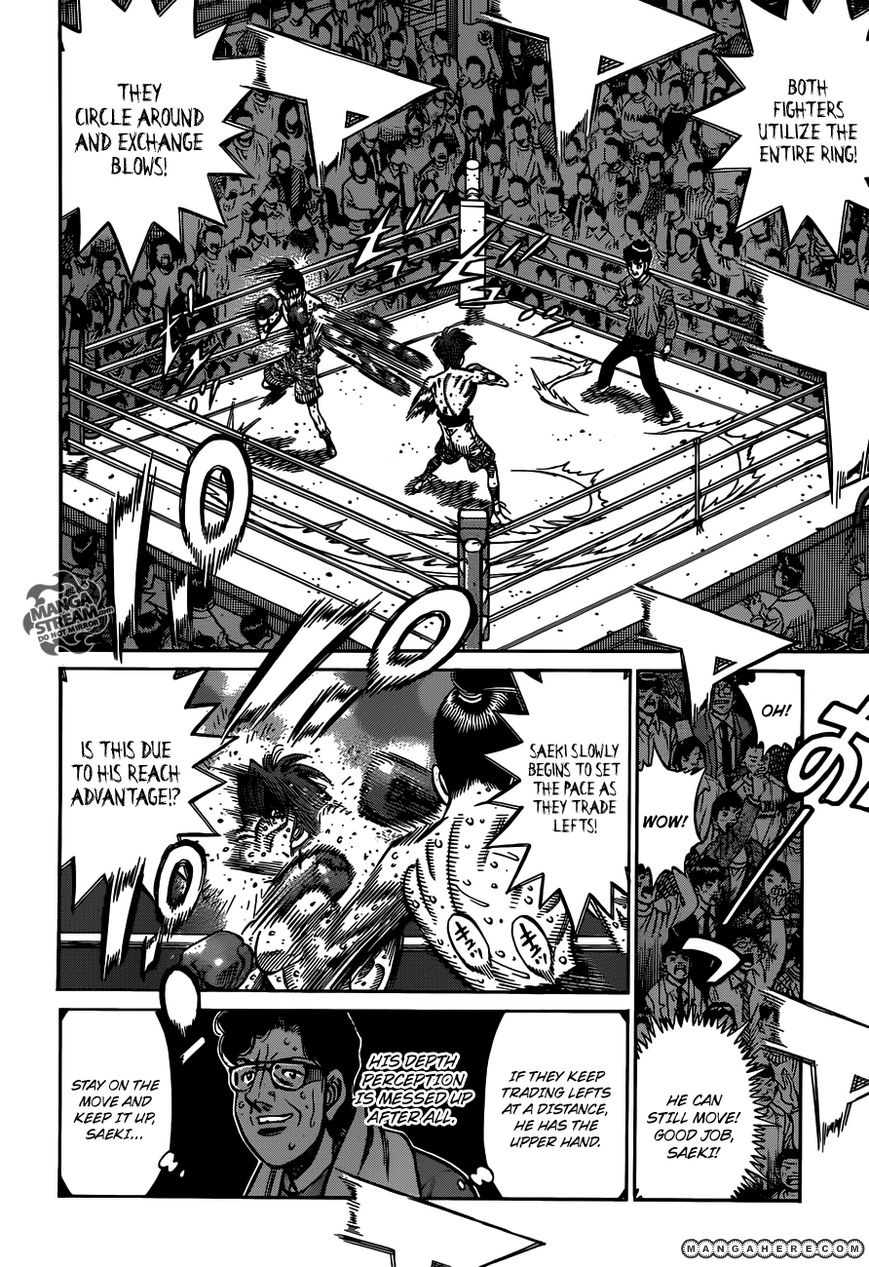 Hajime no Ippo Chapter 968 page 9 - Chapter 968 : The Old Model's Pride