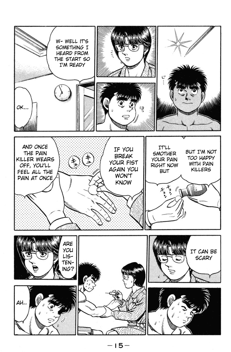 Hajime no Ippo Chapter 97.2 page 14 - Chapter 97 v2 : Shot