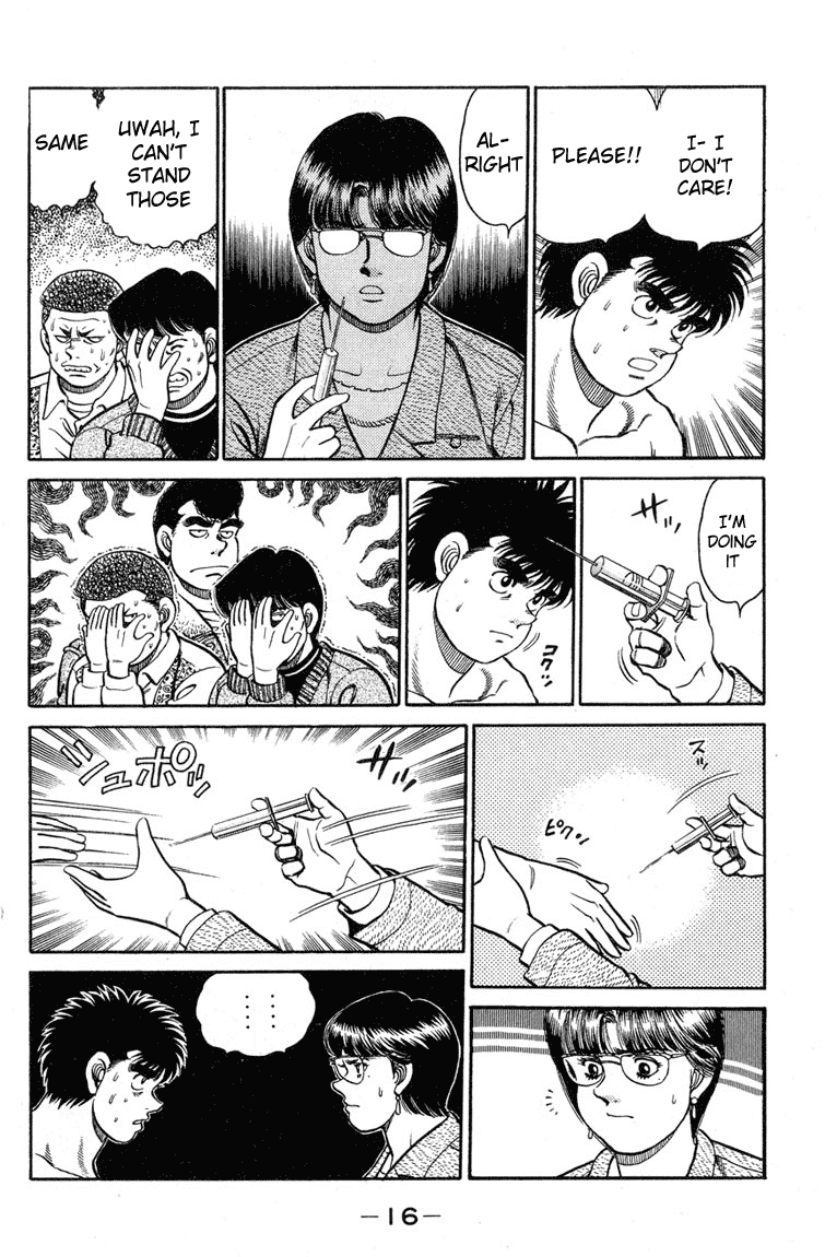 Hajime no Ippo Chapter 97.2 page 15 - Chapter 97 v2 : Shot