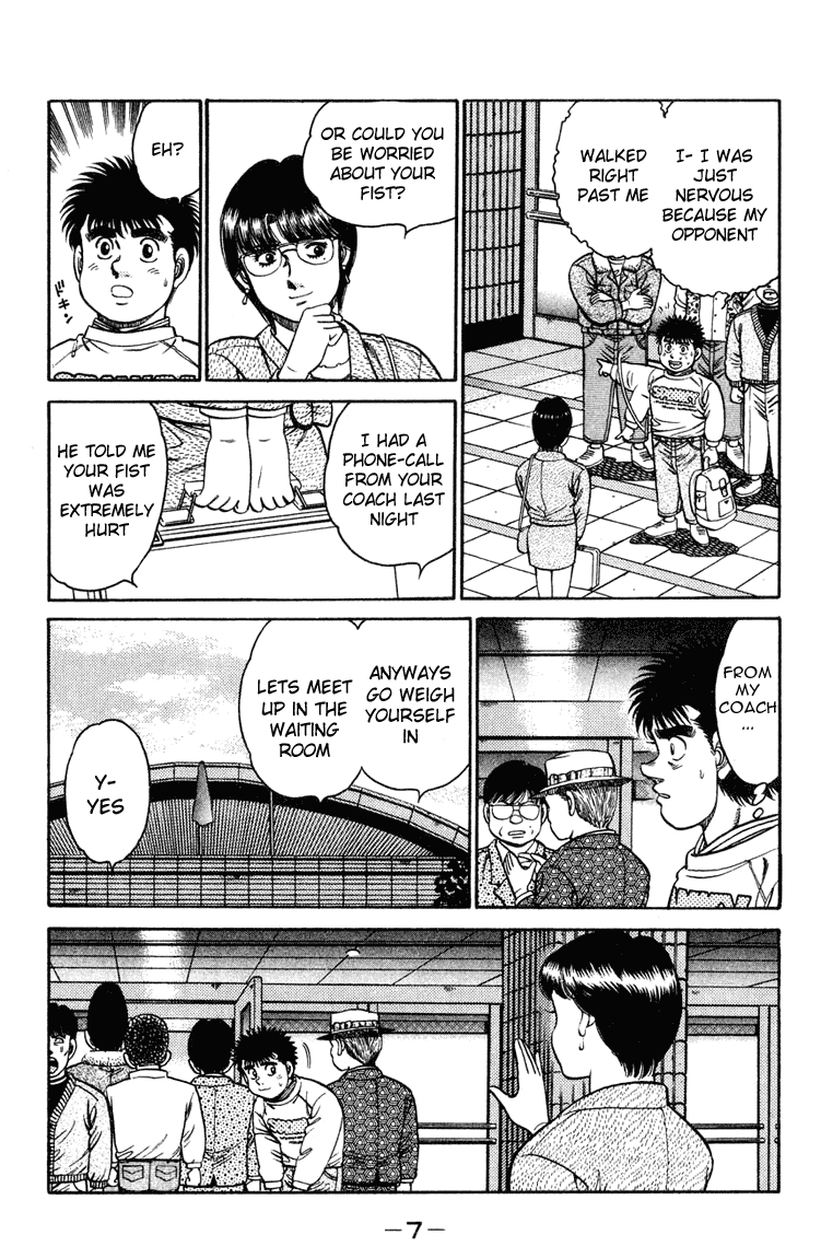 Hajime no Ippo Chapter 97.2 page 6 - Chapter 97 v2 : Shot