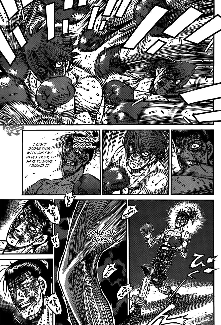 Hajime no Ippo Chapter 971 page 3 - Chapter 971 : Forced Obsolescence