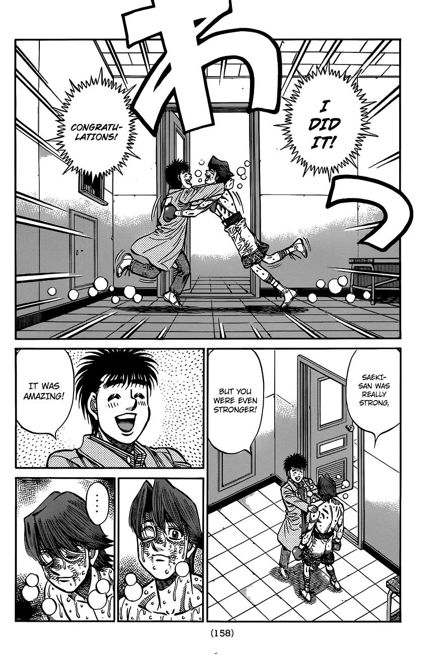 Hajime no Ippo Chapter 972 page 11 - Chapter 972 : A Senpai's Dignity