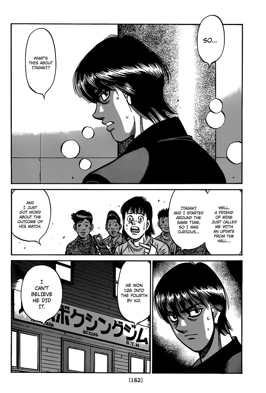 Hajime no Ippo Chapter 972 page 15 - Chapter 972 : A Senpai's Dignity