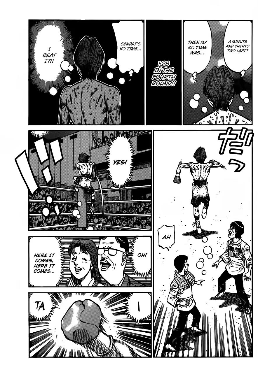 Hajime no Ippo Chapter 972 page 4 - Chapter 972 : A Senpai's Dignity