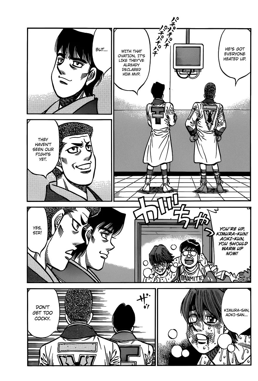 Hajime no Ippo Chapter 972 page 8 - Chapter 972 : A Senpai's Dignity