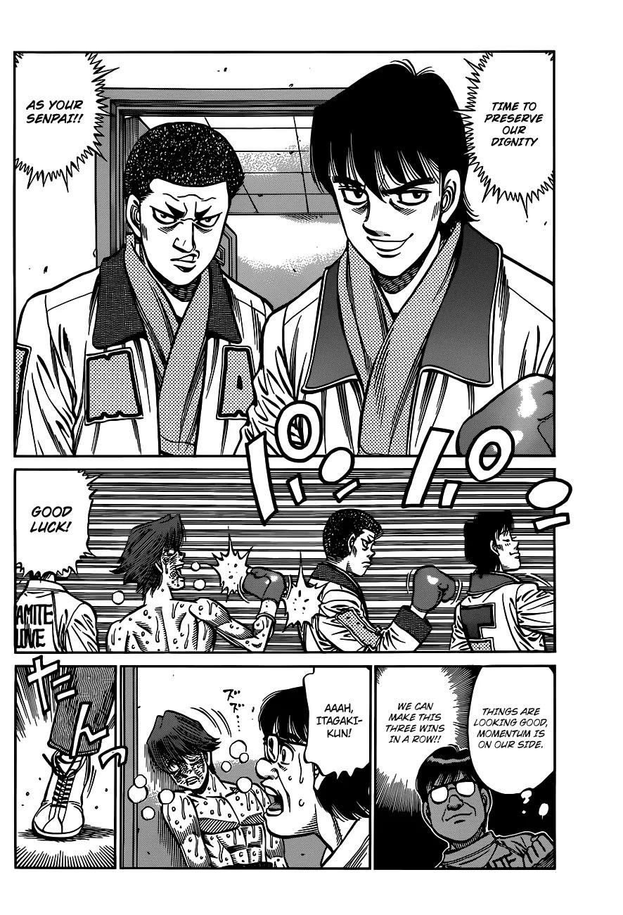 Hajime no Ippo Chapter 972 page 9 - Chapter 972 : A Senpai's Dignity