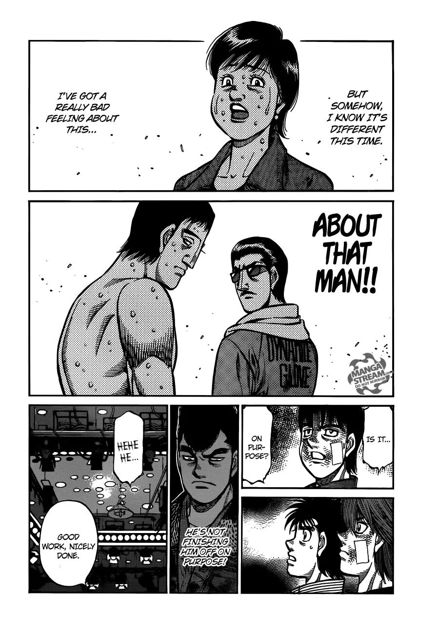 Hajime no Ippo Chapter 974 page 10 - Chapter 974 : Don't Let Him Live, But Don't Kill Him Either
