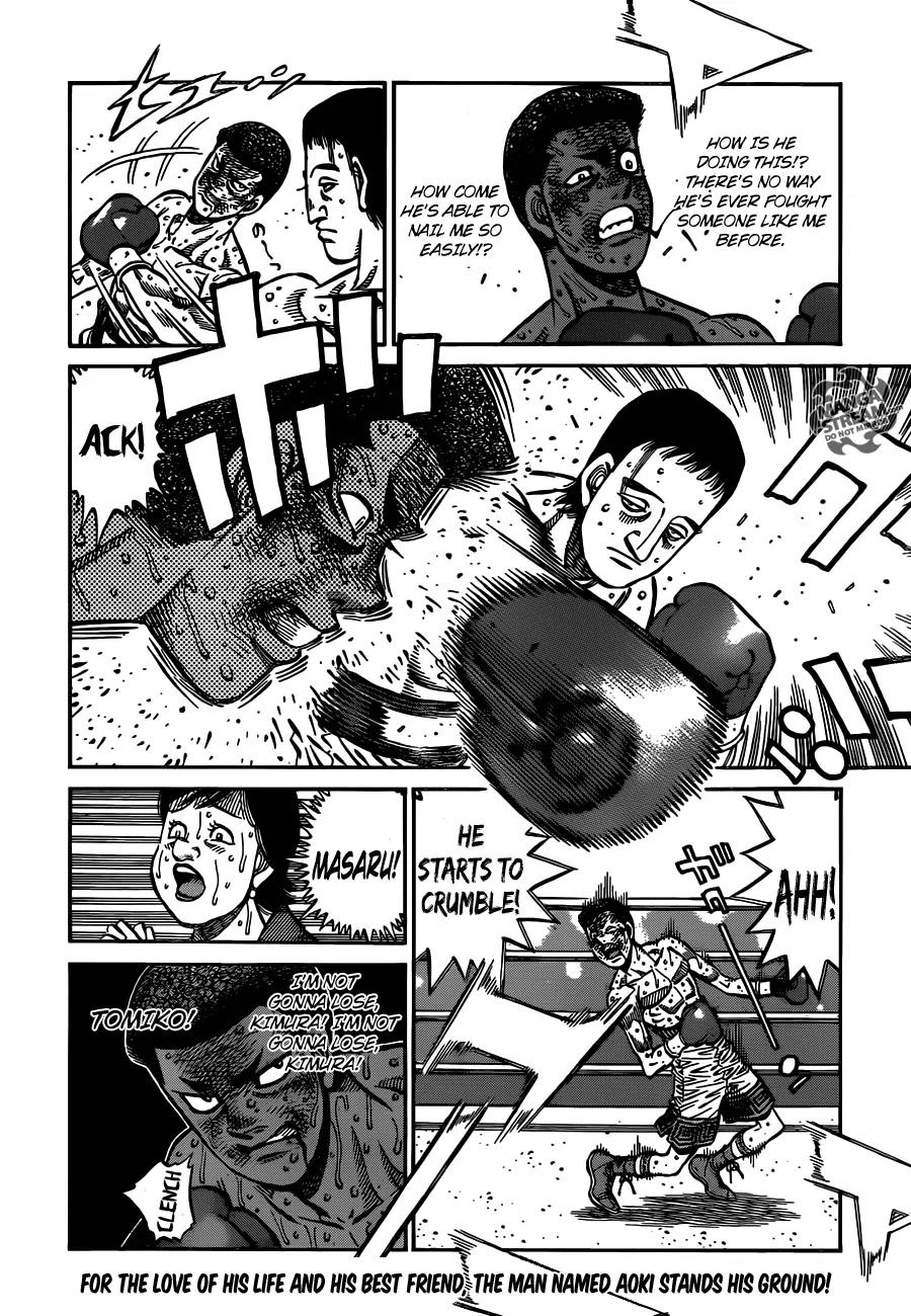 Hajime no Ippo Chapter 974 page 14 - Chapter 974 : Don't Let Him Live, But Don't Kill Him Either