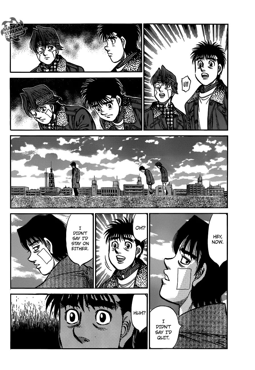 Hajime no Ippo Chapter 978 page 11 - Chapter 978 : It's Up To My Partner