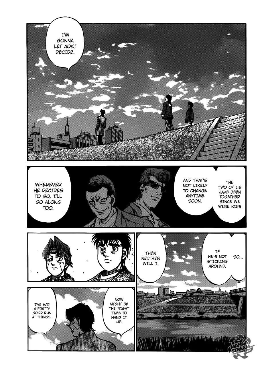 Hajime no Ippo Chapter 978 page 12 - Chapter 978 : It's Up To My Partner