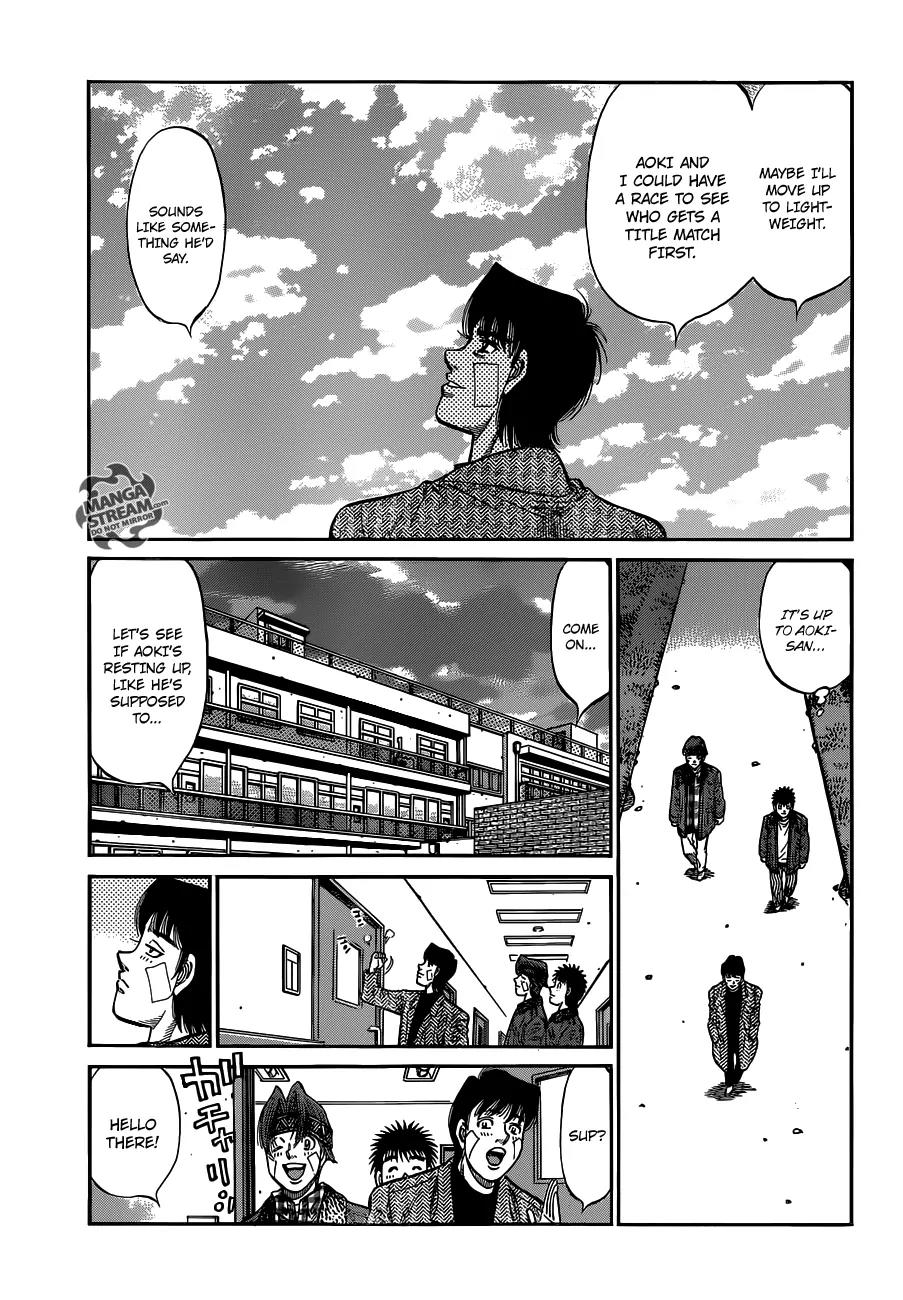 Hajime no Ippo Chapter 978 page 14 - Chapter 978 : It's Up To My Partner