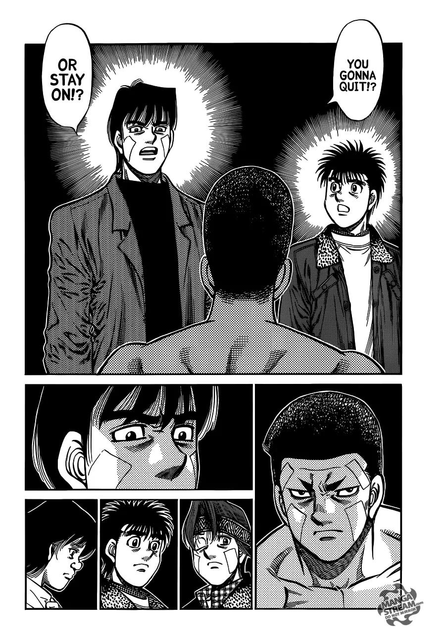 Hajime no Ippo Chapter 978 page 17 - Chapter 978 : It's Up To My Partner