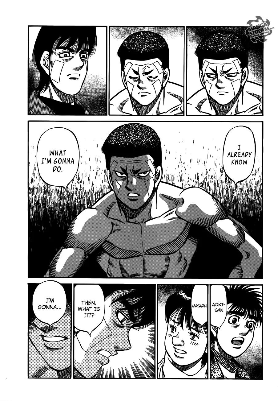 Hajime no Ippo Chapter 978 page 18 - Chapter 978 : It's Up To My Partner