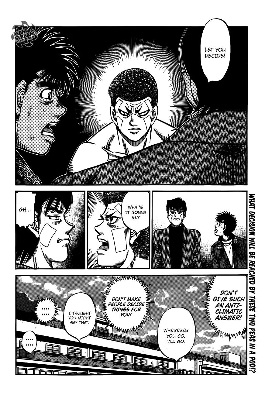 Hajime no Ippo Chapter 978 page 19 - Chapter 978 : It's Up To My Partner
