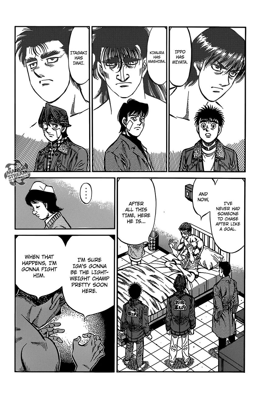 Hajime no Ippo Chapter 979 page 12 - Chapter 979 : My Goal