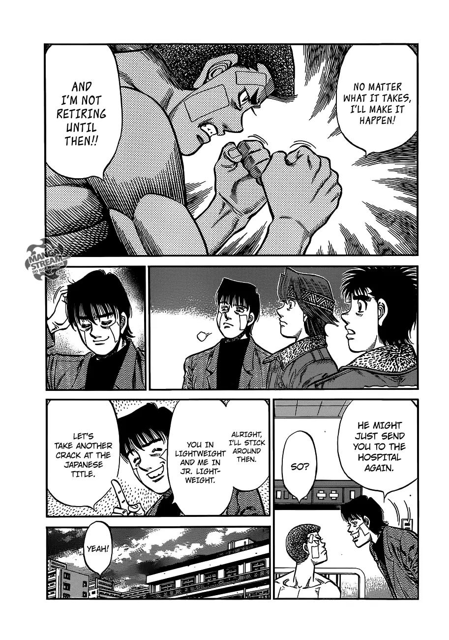 Hajime no Ippo Chapter 979 page 13 - Chapter 979 : My Goal