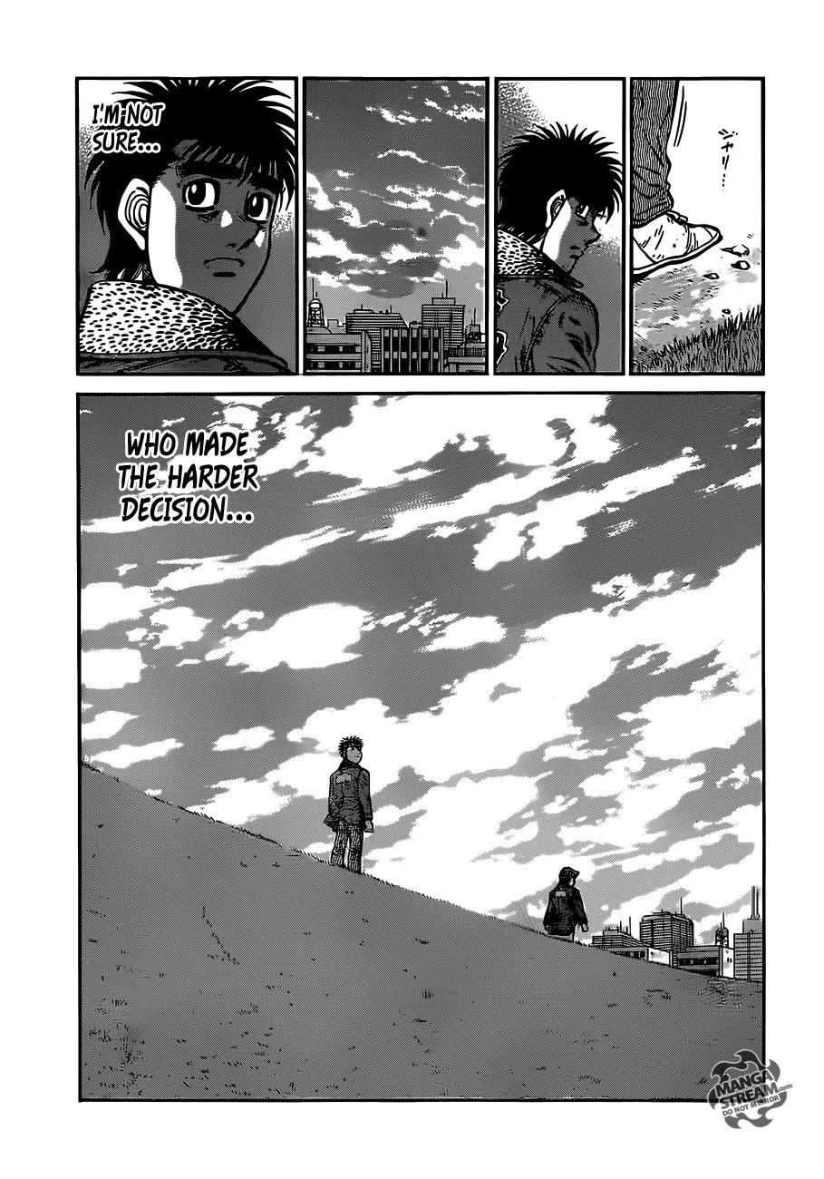Hajime no Ippo Chapter 979 page 15 - Chapter 979 : My Goal