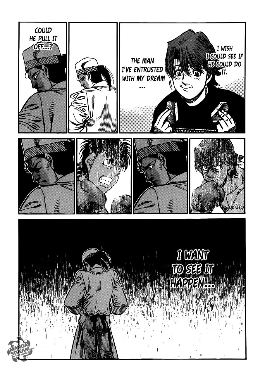 Hajime no Ippo Chapter 980 page 11 - Chapter 980 : At the Sushi Belt Restaurant
