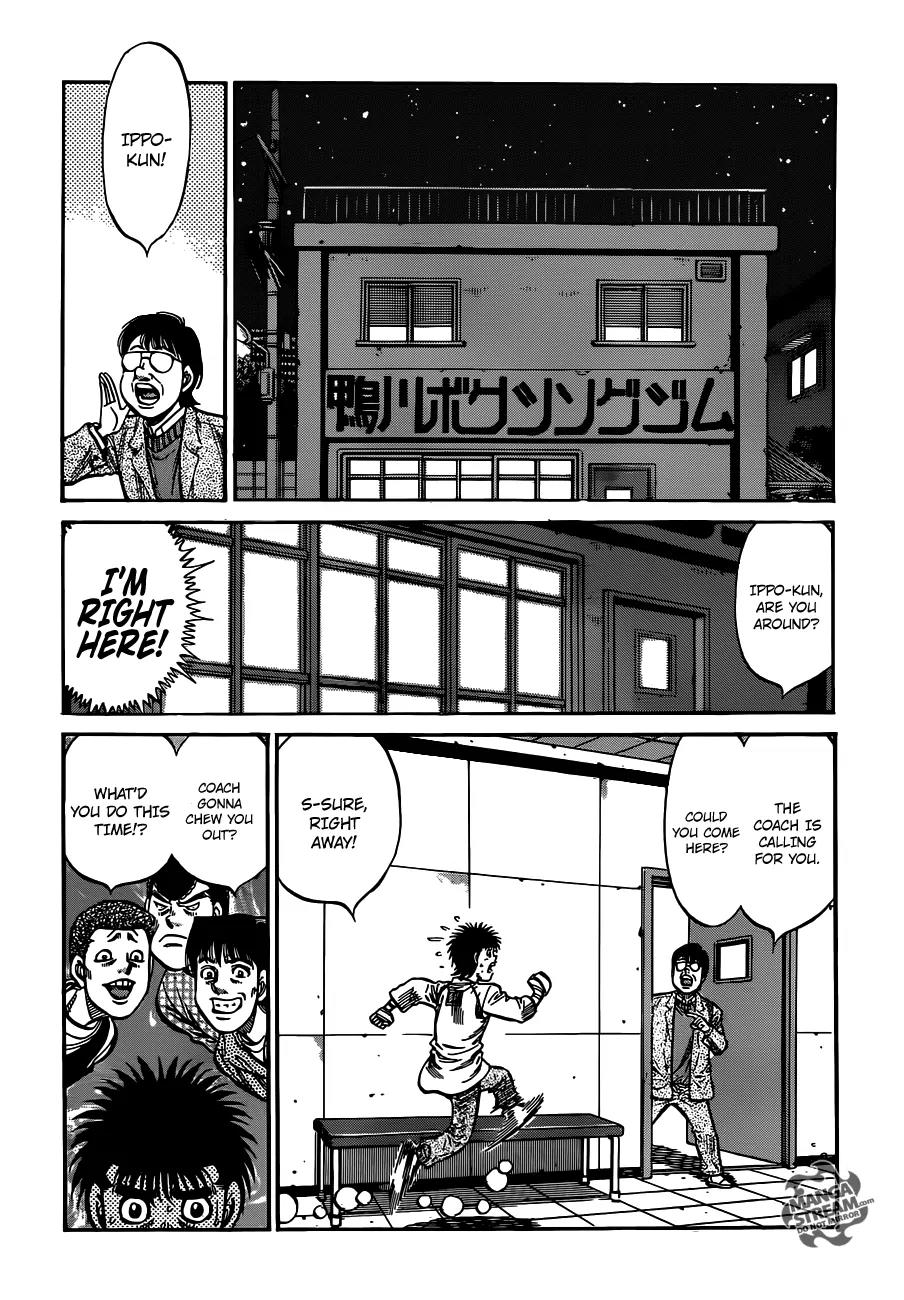 Hajime no Ippo Chapter 980 page 15 - Chapter 980 : At the Sushi Belt Restaurant