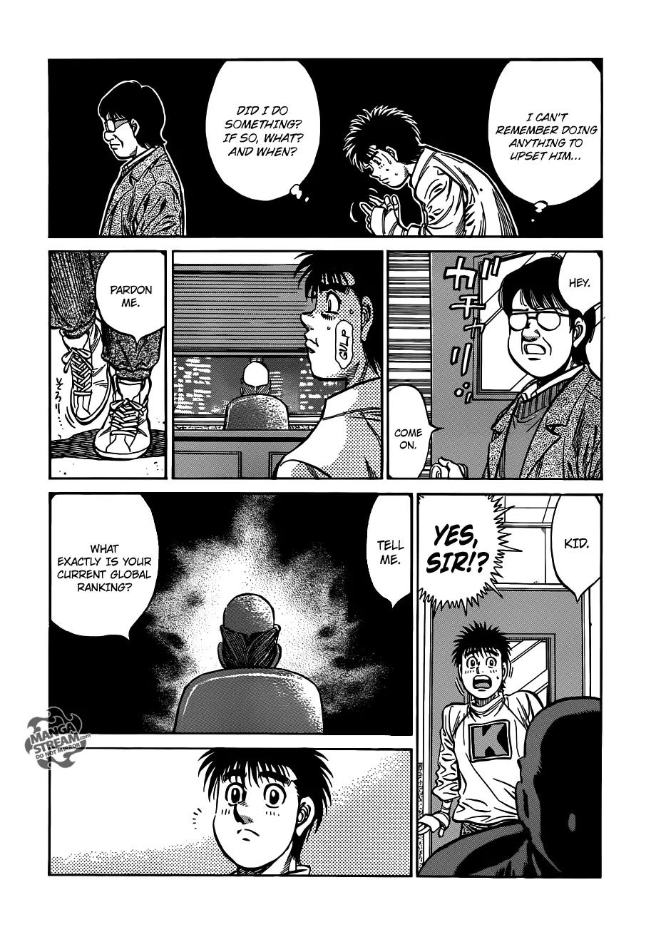 Hajime no Ippo Chapter 980 page 16 - Chapter 980 : At the Sushi Belt Restaurant