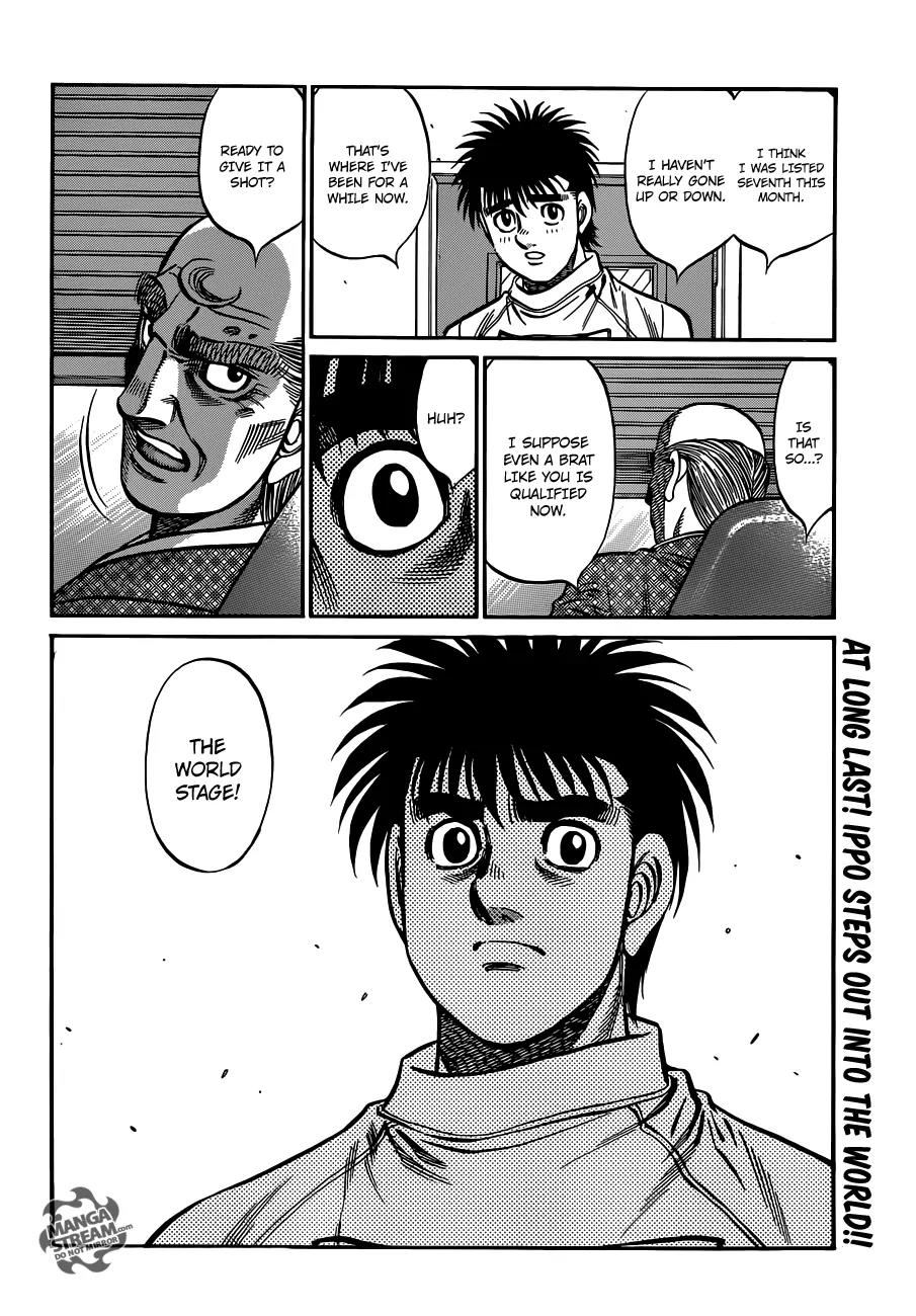 Hajime no Ippo Chapter 980 page 17 - Chapter 980 : At the Sushi Belt Restaurant