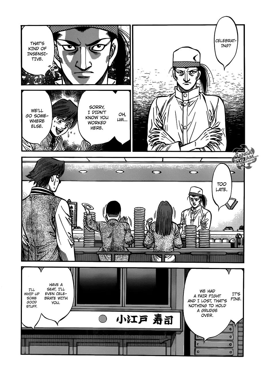 Hajime no Ippo Chapter 980 page 6 - Chapter 980 : At the Sushi Belt Restaurant