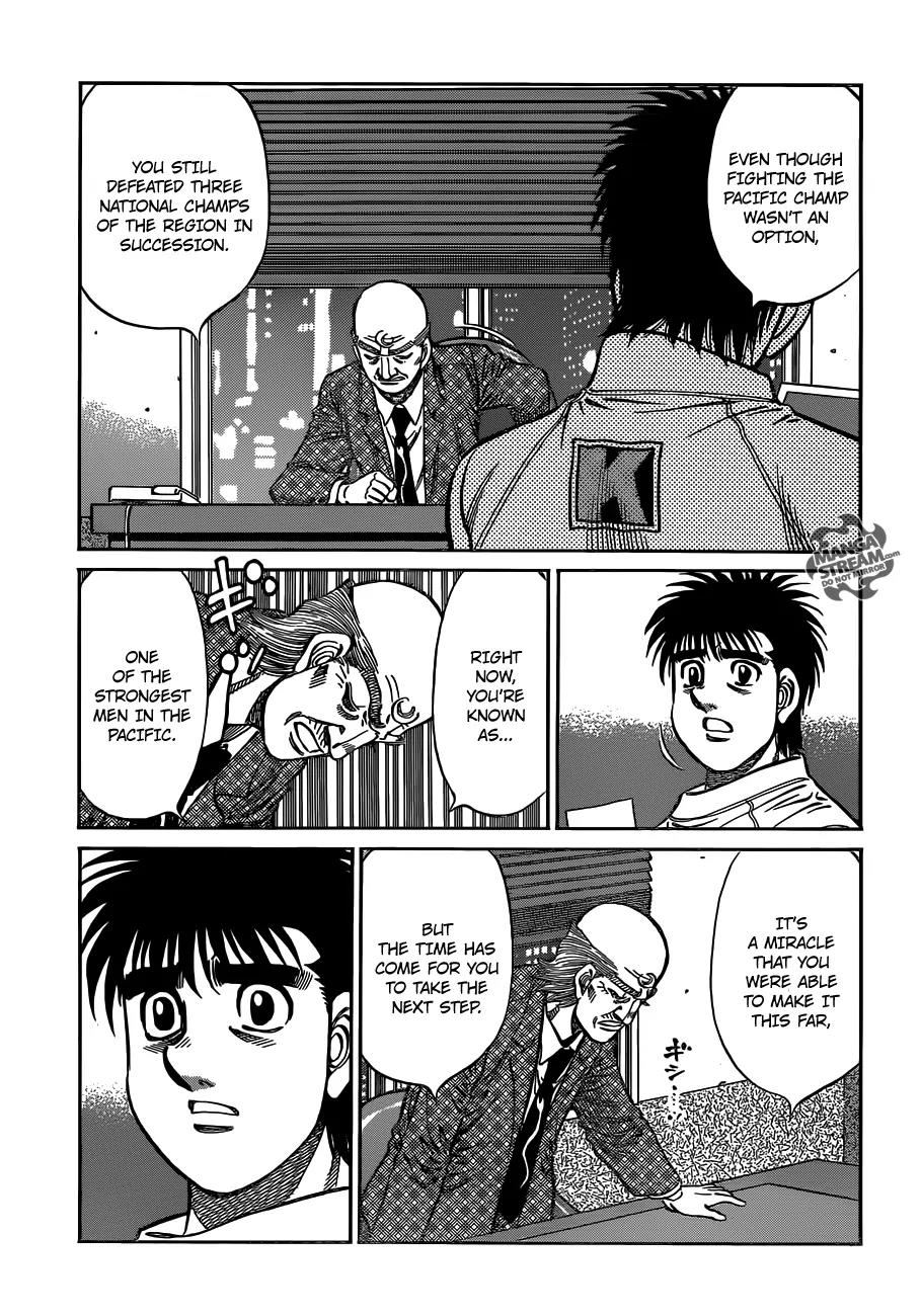 Hajime no Ippo Chapter 981 page 10 - Chapter 981 : The World's Beckoning