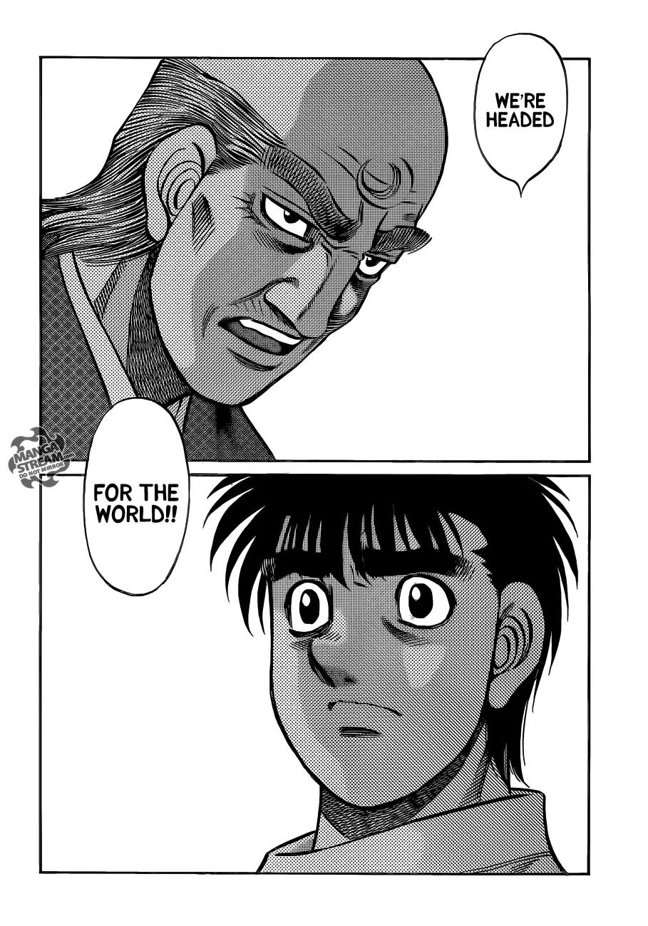 Hajime no Ippo Chapter 981 page 11 - Chapter 981 : The World's Beckoning