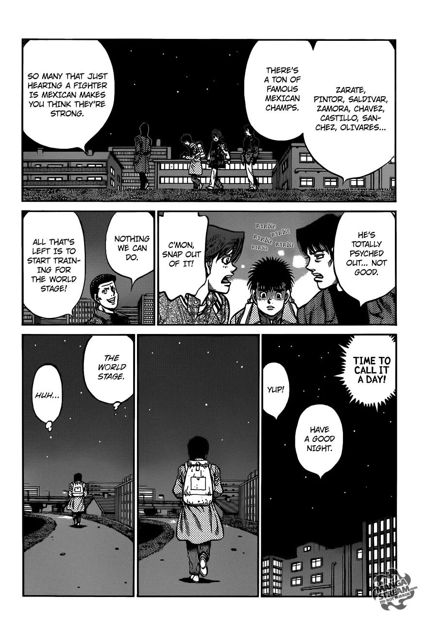 Hajime no Ippo Chapter 981 page 15 - Chapter 981 : The World's Beckoning