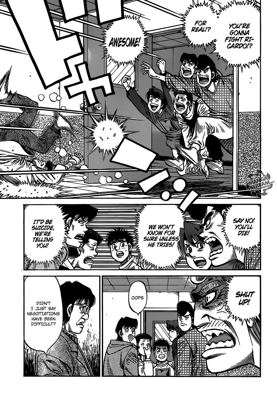 Hajime no Ippo Chapter 981 page 4 - Chapter 981 : The World's Beckoning