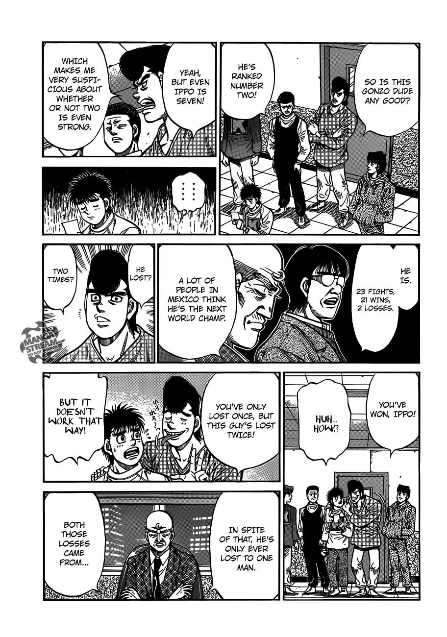 Hajime no Ippo Chapter 981 page 8 - Chapter 981 : The World's Beckoning